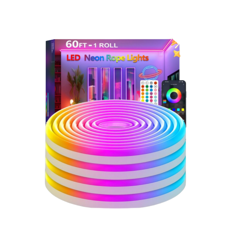 RGB 413 Neon Light Strip, 7-Color IR Bluetooth Kit