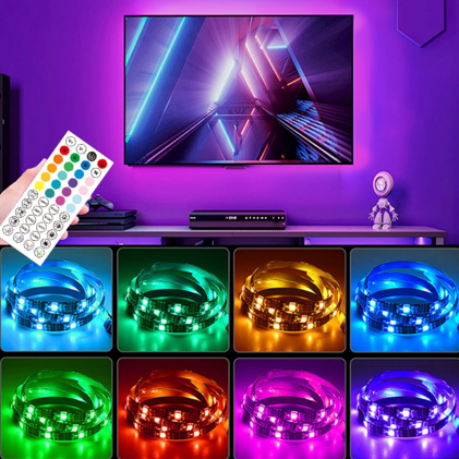 USB Smart RGB Colorful Light Strip 2.4G Bluetooth TV Kit