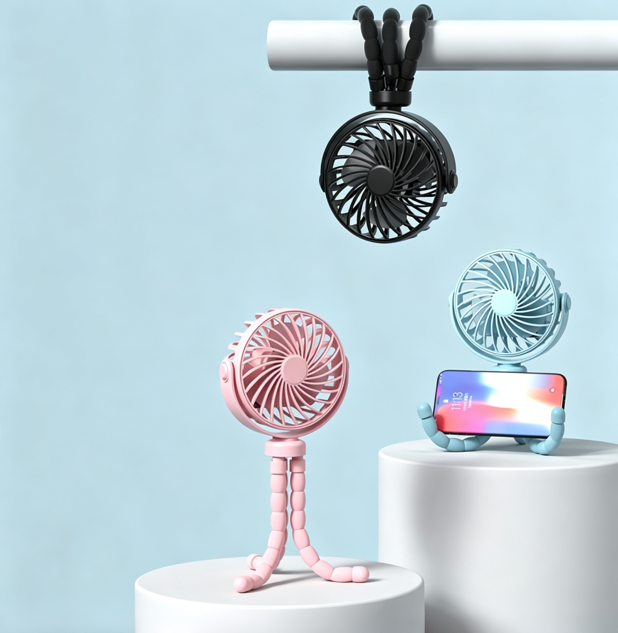Mini Octopus Oscillating Fan